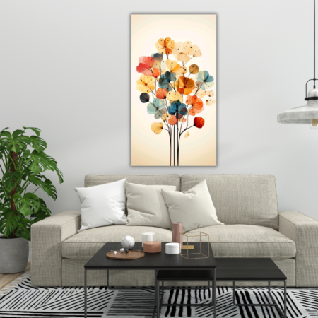 Cuadro de ramo de flores