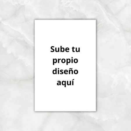 Sube tu propio diseño