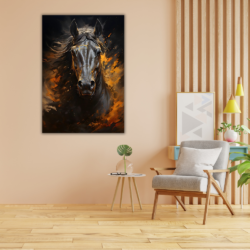 Cuadro Rostro de un caballo 015