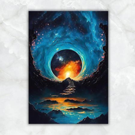 Cuadro Escalera al espacio - Imagen 2