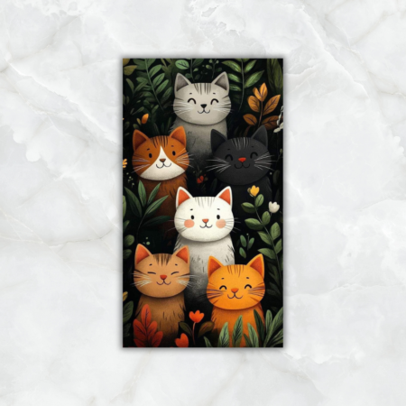 Cuadro Infaltil gatitos felices - Imagen 2