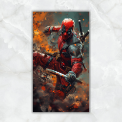 Cuadro Marvel DeadPool 001