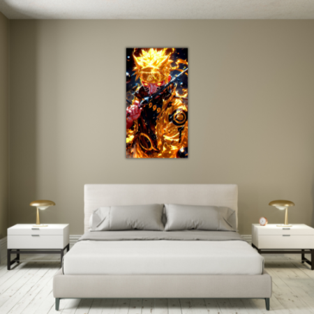 Cuadro Naruto modo kurama 001 - Imagen 2