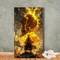 Cuadro Demon Slayer Zenitsu 001