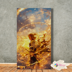 Cuadro Demon Slayer Kyojuro Rengoku 002