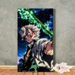 Cuadro Demon Slayer  Sanemi Shinazugawa 001