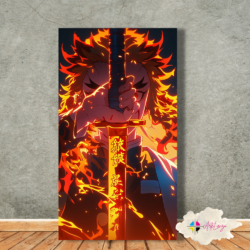 Cuadro Demon Slayer Rengoku 003