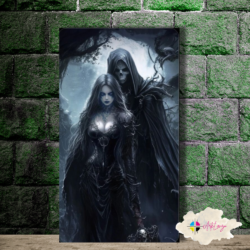 Cuadro Gótico ángel de la muerte 003