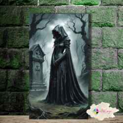 Cuadro Gótico ángel de la muerte 002