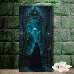 Cuadro Gótico Espejo 001