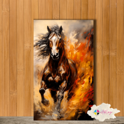 Cuadro de Animales - Caballo 005