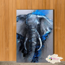 Cuadro de Animales - Elefante 001