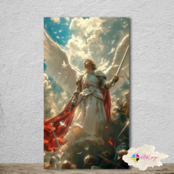 Cuadro Religioso - arcángel Miguel 004