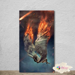 Cuadro Religioso - ángel caído 001