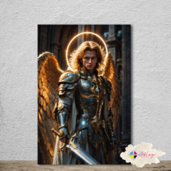 Cuadro Religioso - arcángel Miguel 005