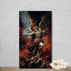 Cuadro Religioso - arcángel Miguel 003