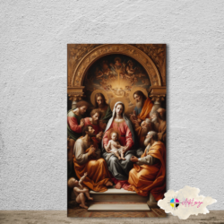 Cuadro Religioso - Virgen María 004