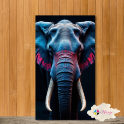 Cuadro de Animales - Elefante 011