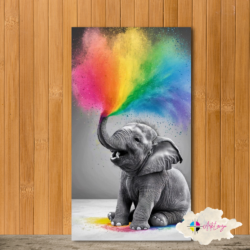 Cuadro de Animales - Elefante 008