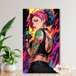 Cuadro modernos a todo color 029