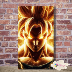 Cuadro Dragon Ball - Gokú primer nivel