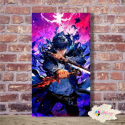 Cuadro sung jin woo Solo Leveling