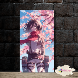 Cuadro Attack on Titan  Mikasa Ackerman 003