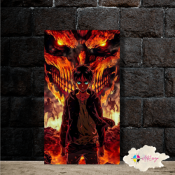 Cuadro Attack on Titan - Eren Yeager