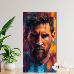 Cuadro deporte - Messi 005