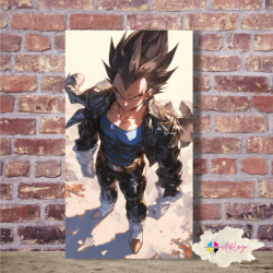 Cuadro Dragon Ball - Vegeta 004