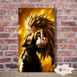 Cuadro Dragon Ball - Gogeta 3º nivel