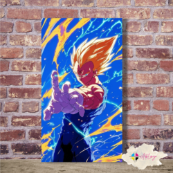 Cuadro Dragon Ball - Vegeta Super Saiyajin 003