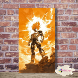 Cuadro Dragon Ball - Vegeta Super Saiyajin 002