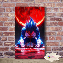 Cuadro Dragon Ball - Vegeta herido