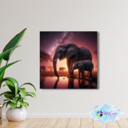 Cuadro de Animales - Elefante 021