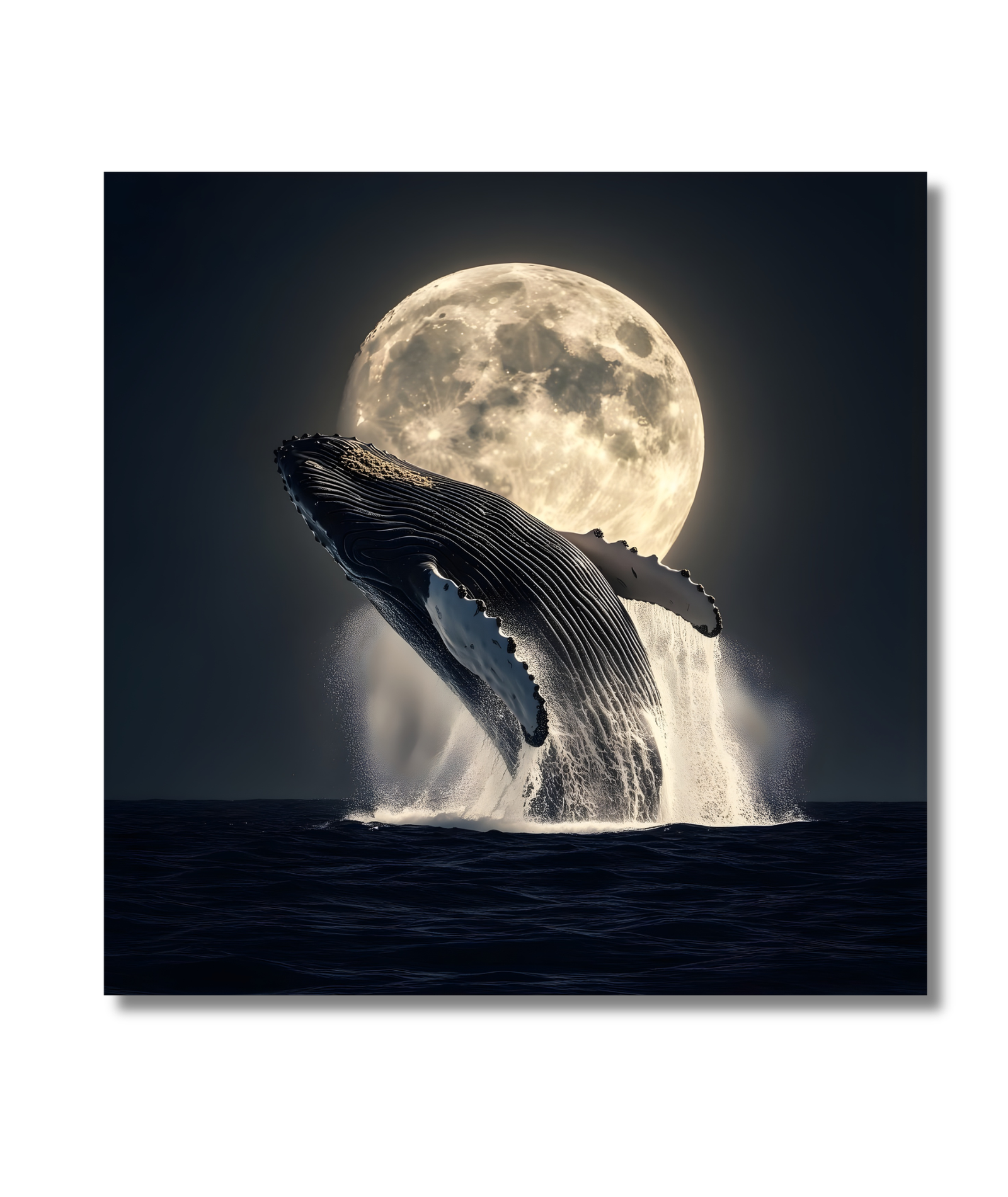 Ballena azul a la luz de la luna - Imagen 2