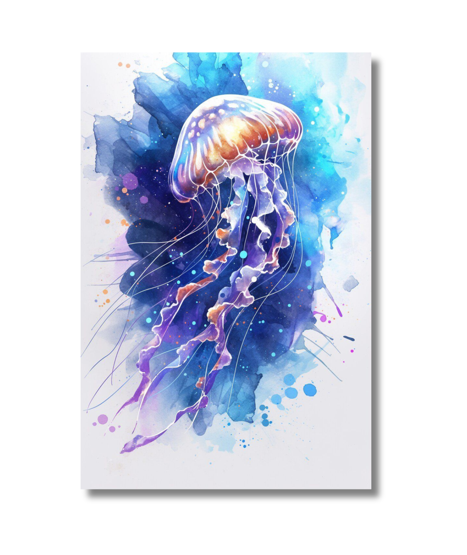 Medusa estilo explosión de colores - Imagen 2