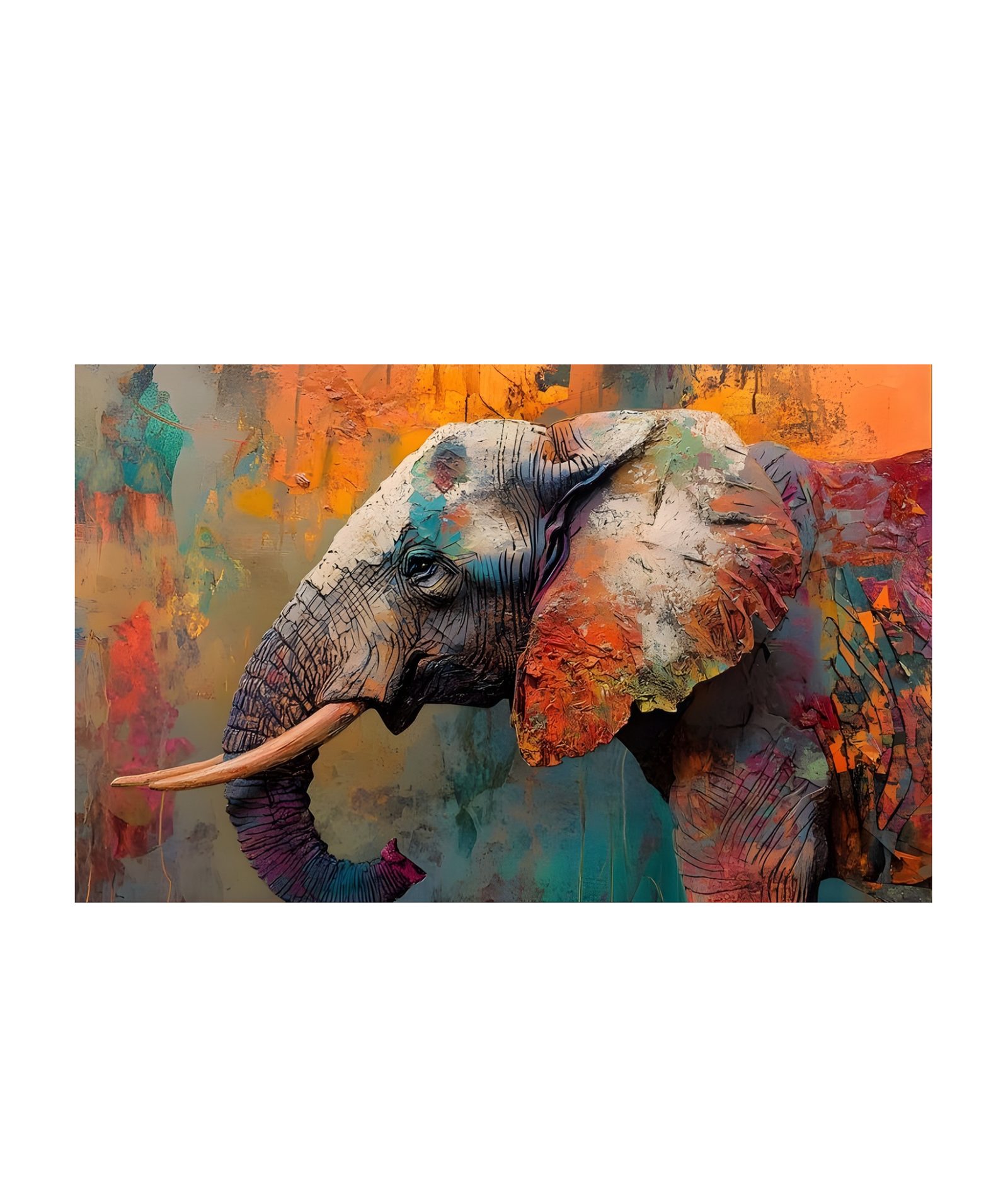 Elefante full colors - Imagen 2