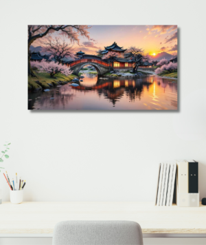 Arte Asiático - paisaje 002