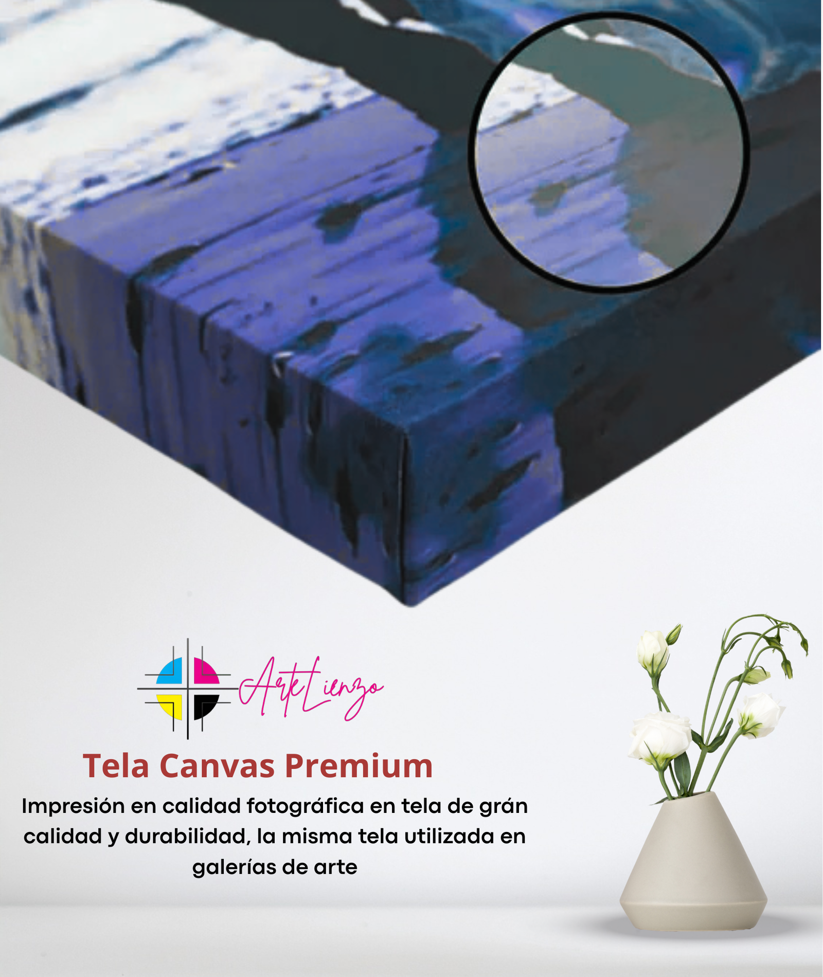 Cuadro animales - león 001 - Imagen 3