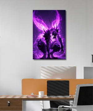 Cuadro Beru Solo Leveling Canvas | Arte Anime Oscuro y Épico