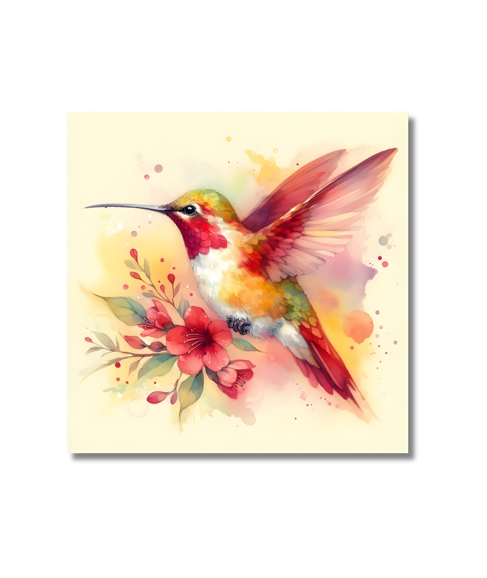 Cuadro animales - colibrí 001 - Imagen 2