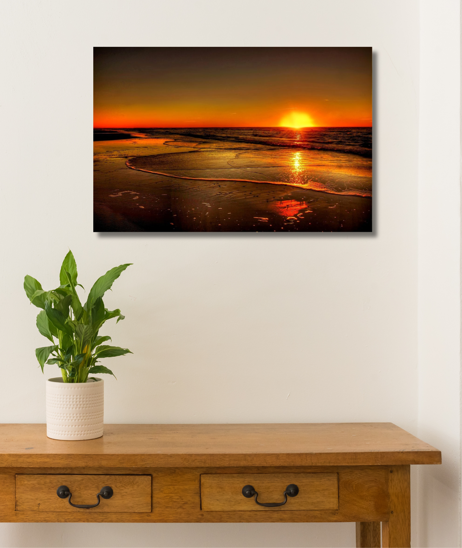 Cuadro Naturaleza - paisaje puesta de sol 005