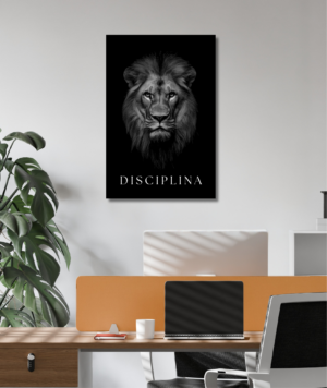 Cuadro animales - motivación de león