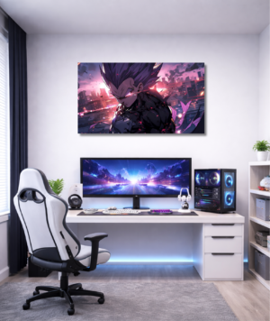 Cuadros anime - DBZ Vegeta 003