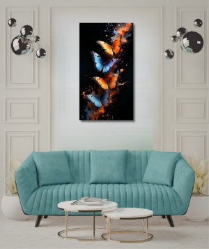 Cuadros animales - mariposa 003