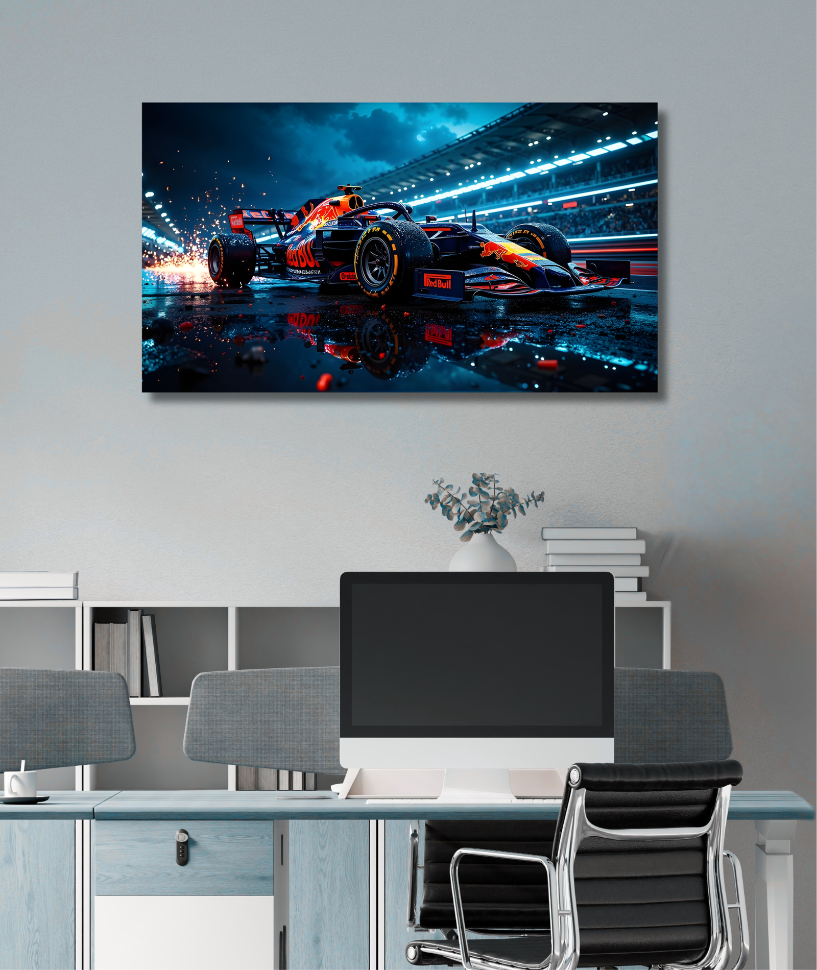 Cuadro autos - fórmula uno 004