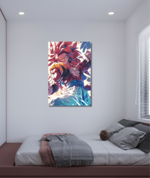 Cuadros anime - DBZ Gogeta Super Saiyajin 4
