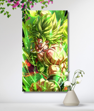 Cuadros anime - DBZ Broly 001