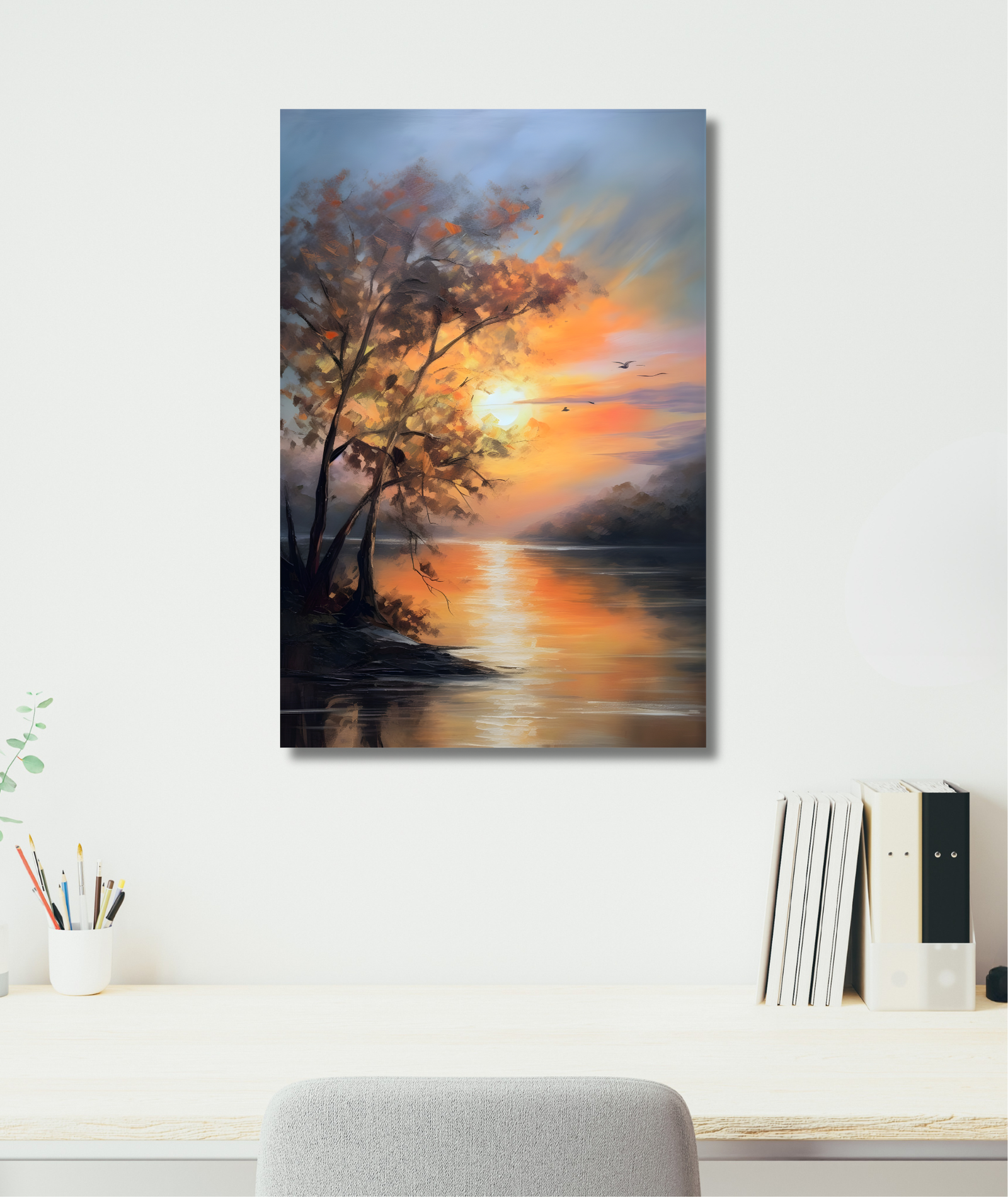 Cuadro Naturaleza – Árboles en Escena 002